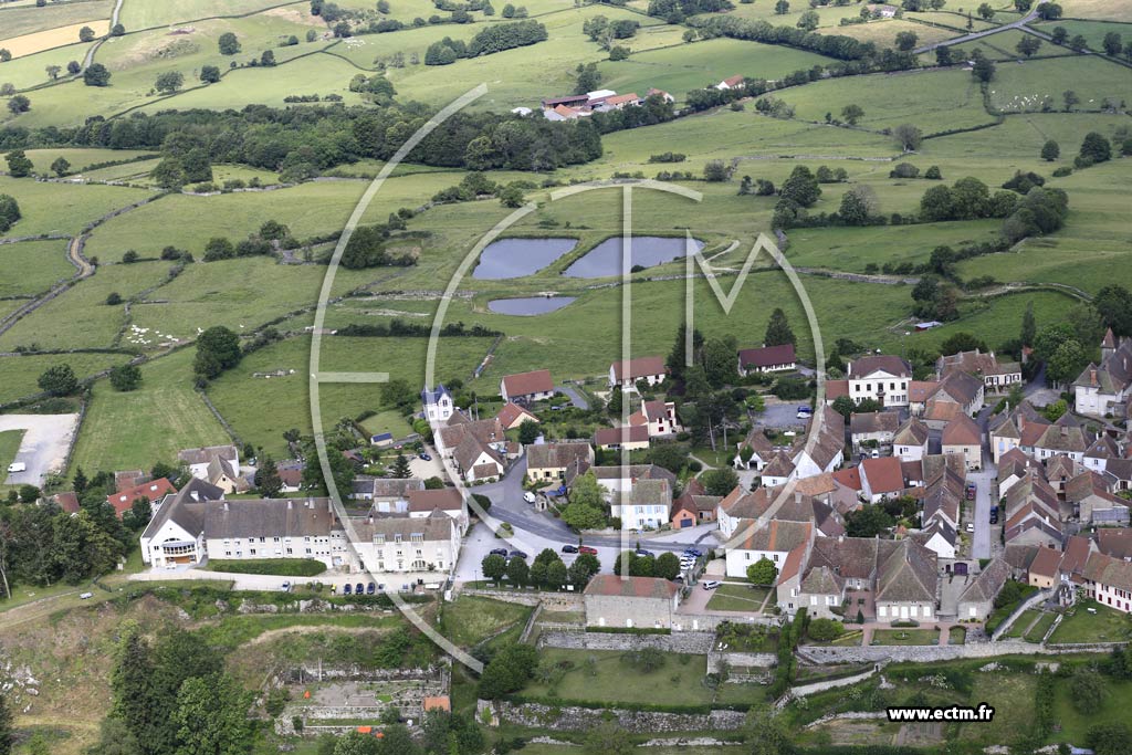 Photo arienne de Mont-Saint-Vincent