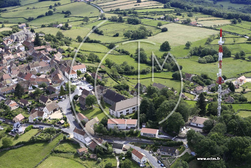 Photo arienne de Mont-Saint-Vincent