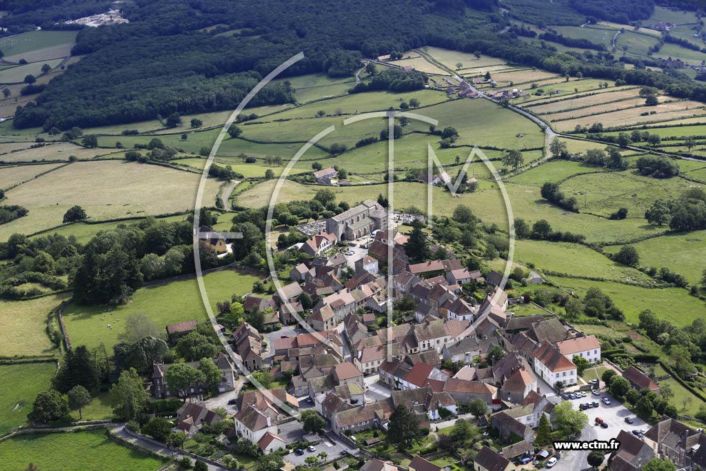 Photo arienne de Mont-Saint-Vincent
