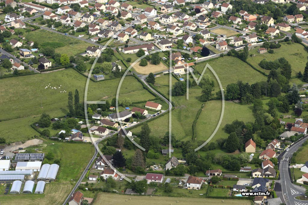 Photo arienne de Montceau-les-Mines (Bois Garnier)