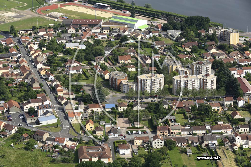 Photo arienne de Montceau-les-Mines (Le Bois Roulot)