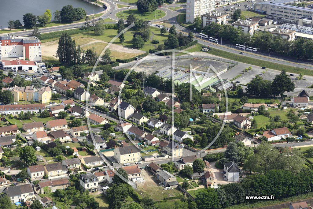 Photo arienne de Montceau-les-Mines (Le Bois Roulot)