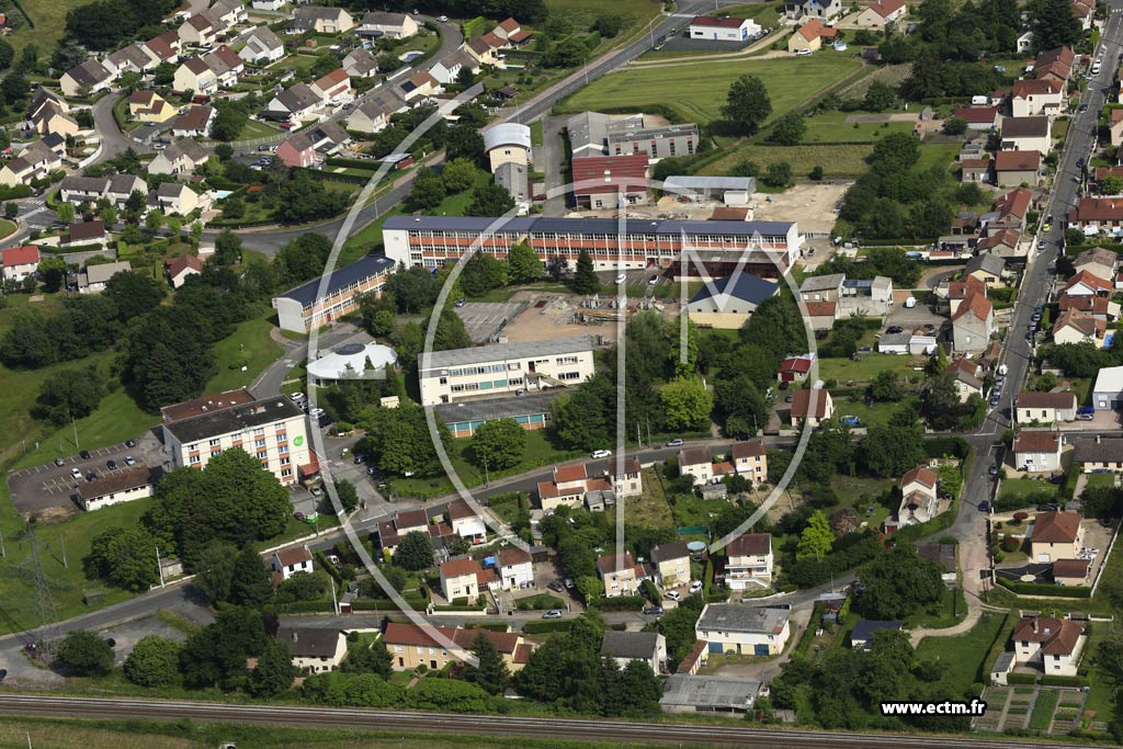 Photo arienne de Montceau-les-Mines (Le Bois Roulot)