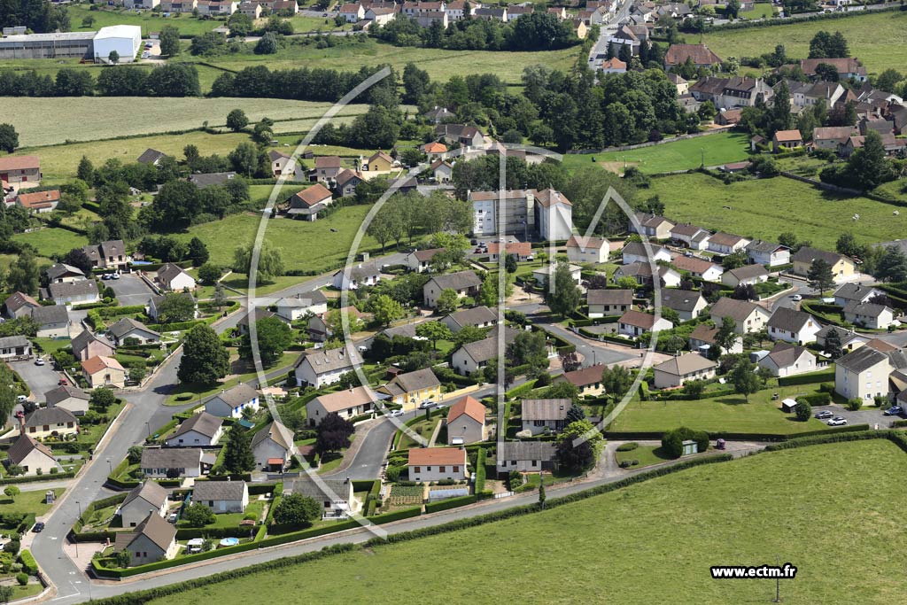Photo arienne de Perrecy-les-Forges