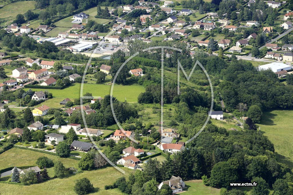 Photo arienne de Saint-Vallier (Les Bois Francs)