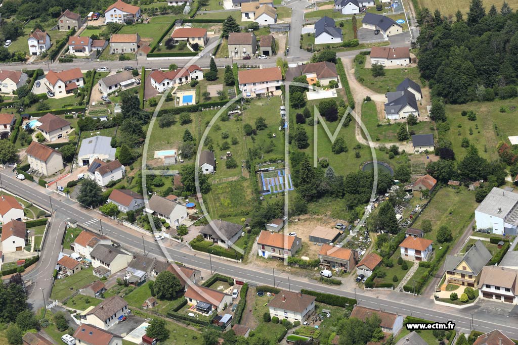 Photo arienne de Le Breuil (La Monte Noire)