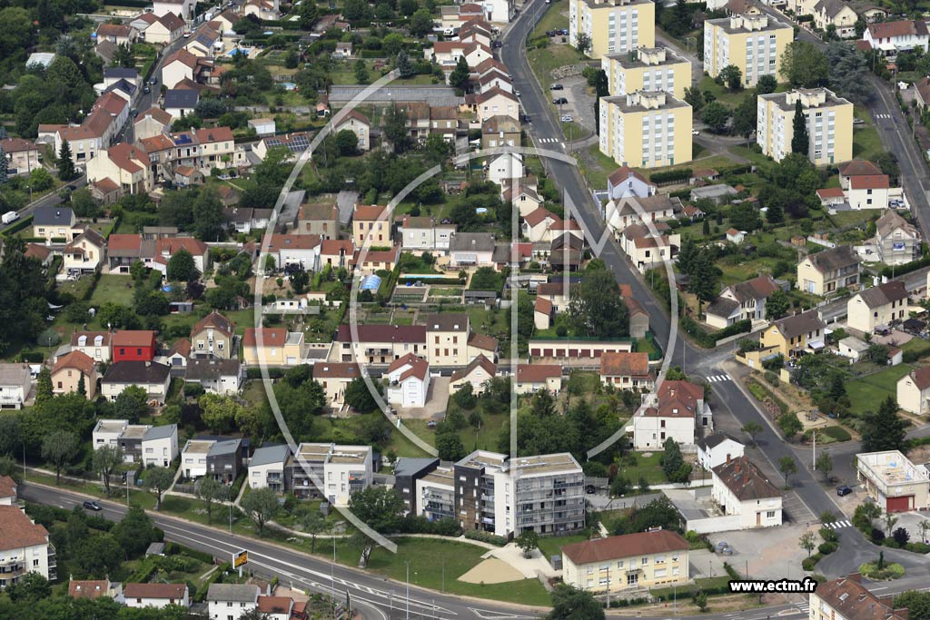 Photo arienne de Le Creusot (Bare de la Villedieu)