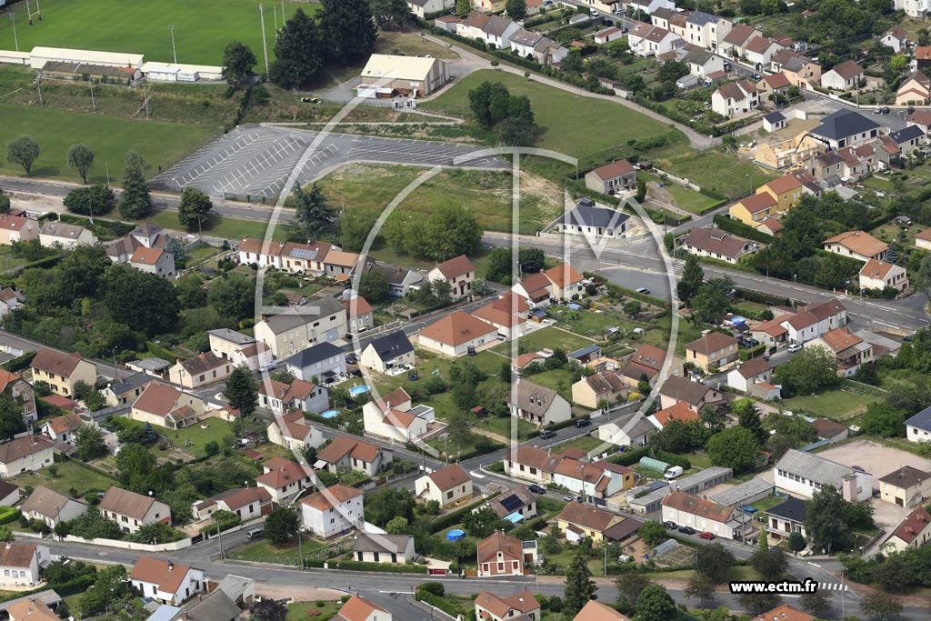 Photo arienne de Le Creusot (Bare de la Villedieu)