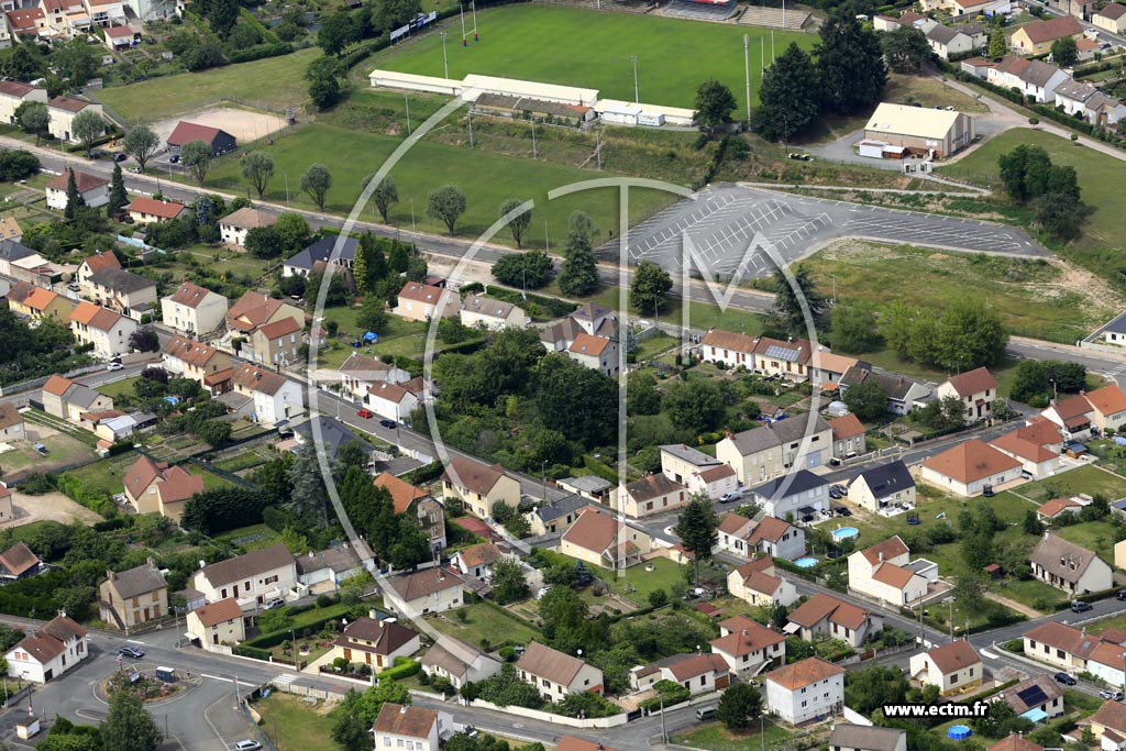 Photo arienne de Le Creusot (Bare de la Villedieu)