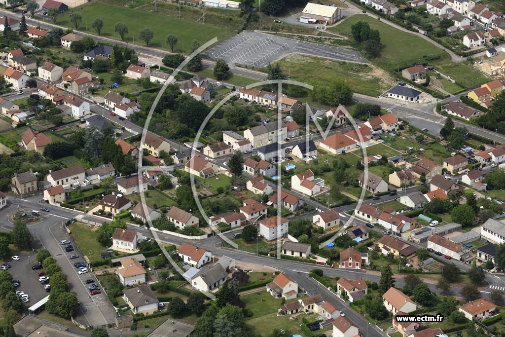 Photo arienne de Le Creusot (Bare de la Villedieu)