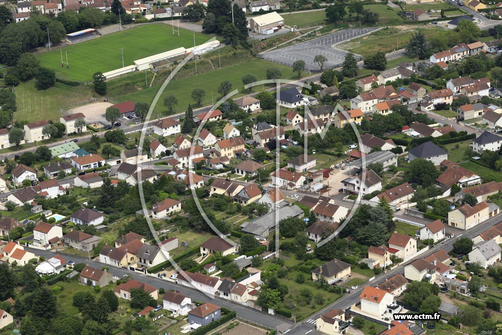 Photo arienne de Le Creusot (Bare de la Villedieu)