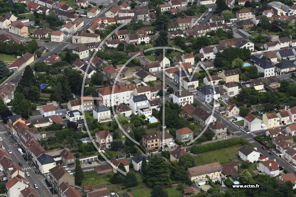 Photo arienne de Le Creusot (Chanliau)