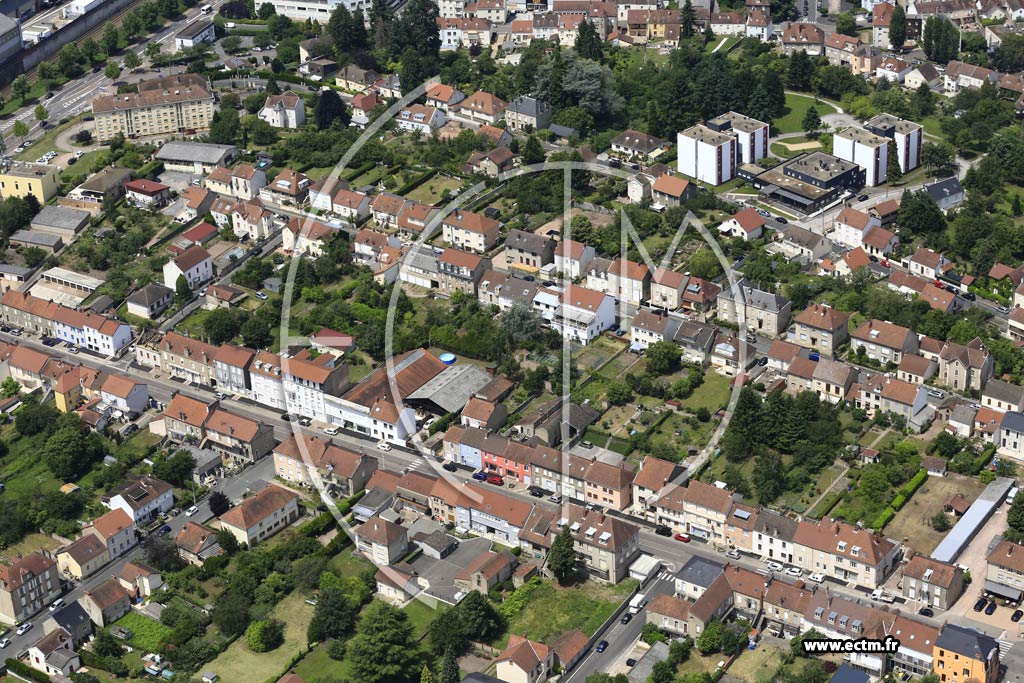 Photo arienne de Le Creusot (La Charmille)