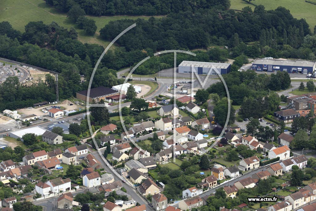 Photo arienne de Le Creusot (La Croix Mene)