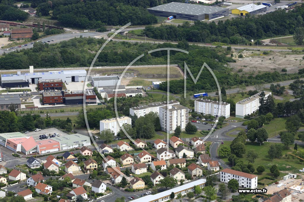Photo arienne de Le Creusot (La Villedieu)