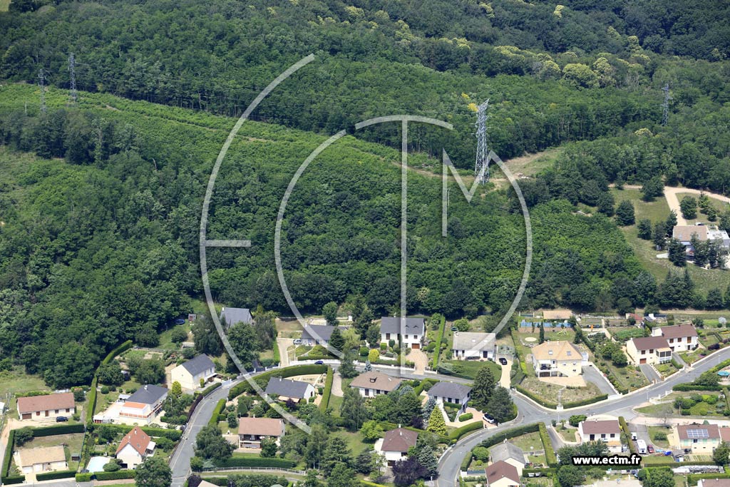 Photo arienne de Le Creusot (Montcoy)
