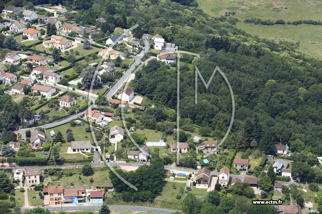 Photo arienne de Le Creusot (Montcoy)