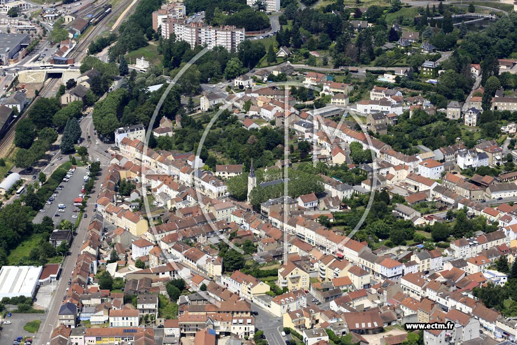 Photo arienne de Le Creusot (Saint-Charles)