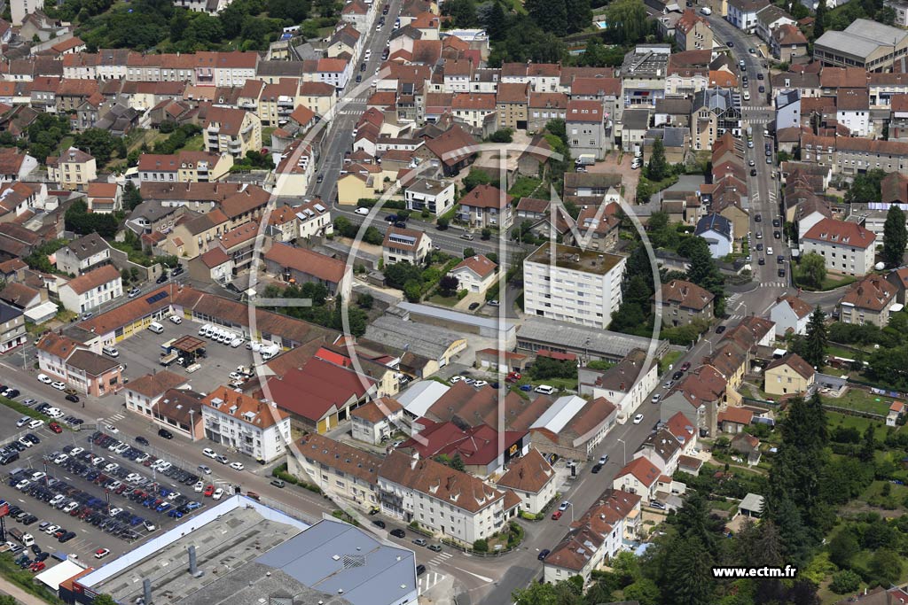 Photo arienne de Le Creusot (Saint-Charles)