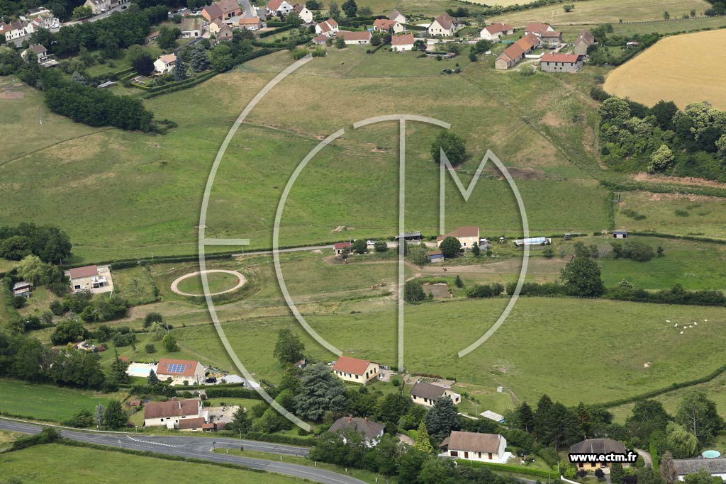 Photo arienne de Montcenis (La Brosse Coulot)