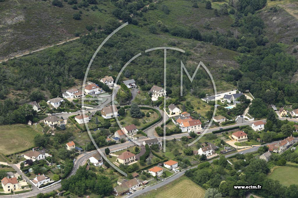 Photo arienne de Montcenis (Maison Neuve)