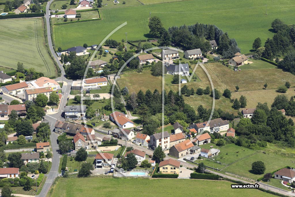Photo arienne de Saint-Firmin