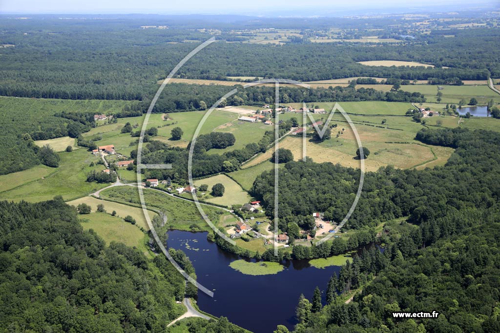 Photo arienne de Saint-Firmin (Les Ripards)