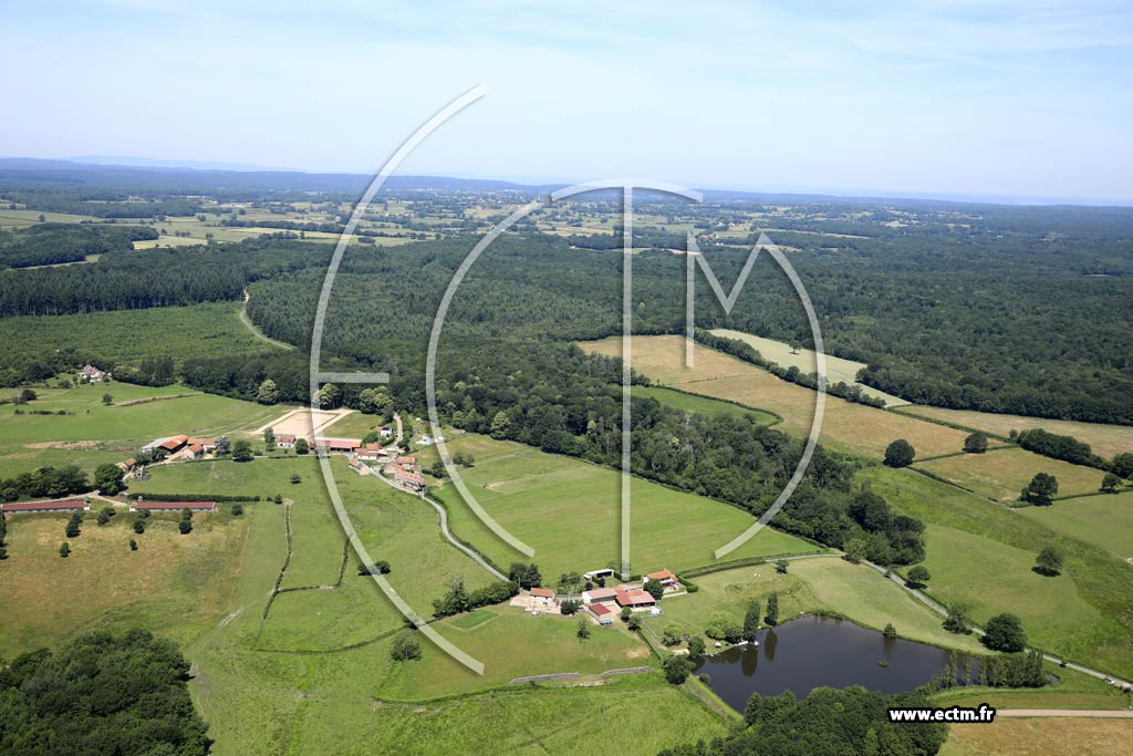 Photo arienne de Saint-Firmin (Les Ripards)