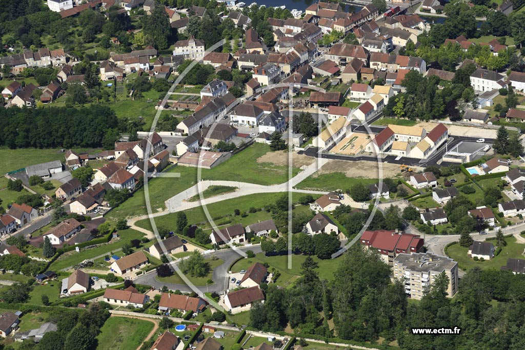 Photo arienne de Saint-Lger-sur-Dheune