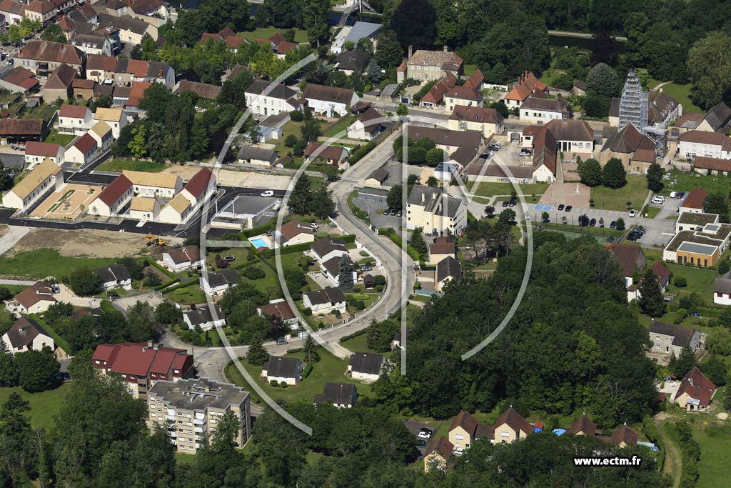 Photo arienne de Saint-Lger-sur-Dheune