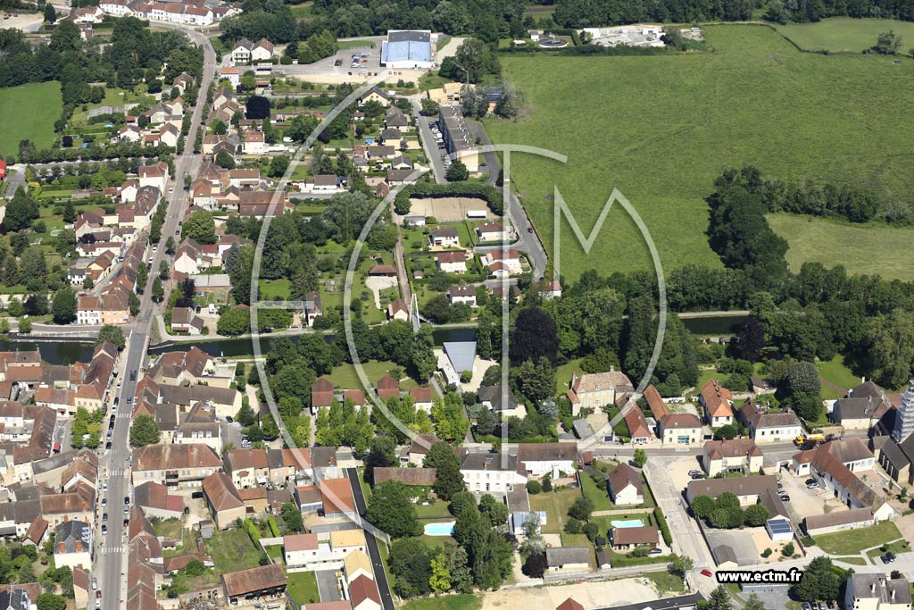 Photo arienne de Saint-Lger-sur-Dheune