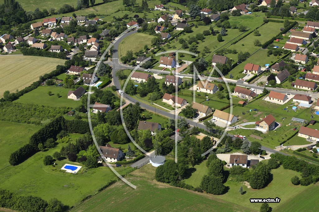 Photo arienne de Saint-Lger-sur-Dheune