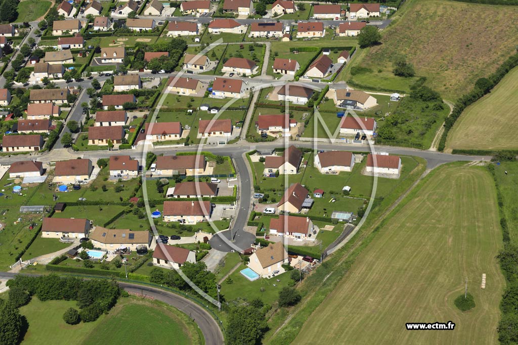 Photo arienne de Saint-Lger-sur-Dheune