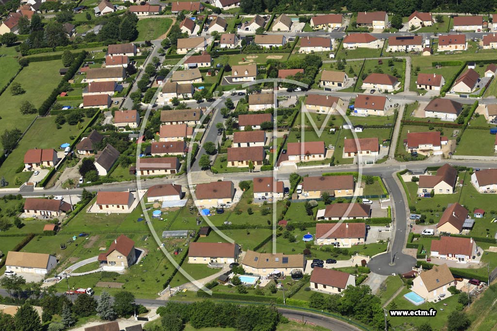 Photo arienne de Saint-Lger-sur-Dheune
