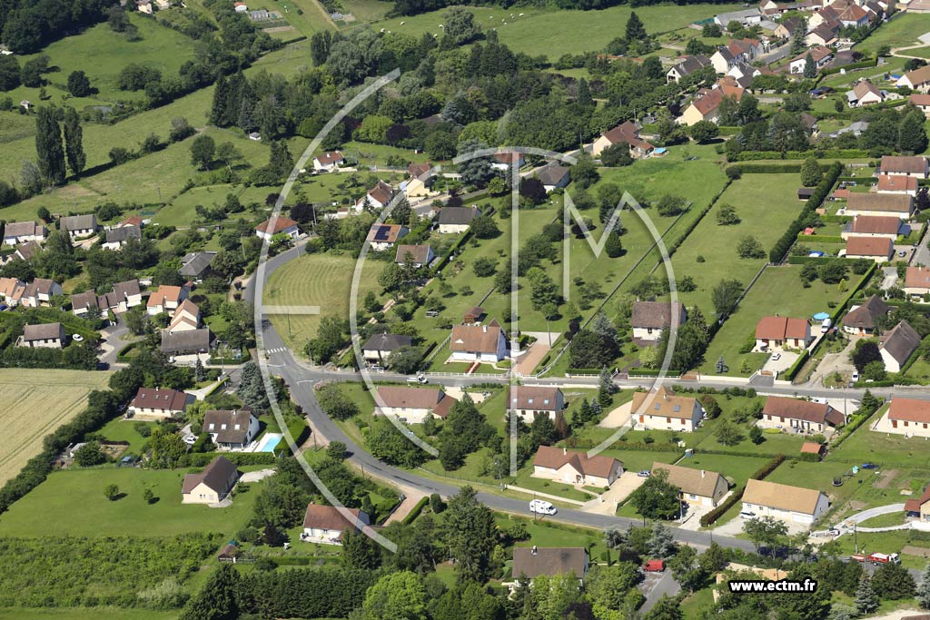 Photo arienne de Saint-Lger-sur-Dheune