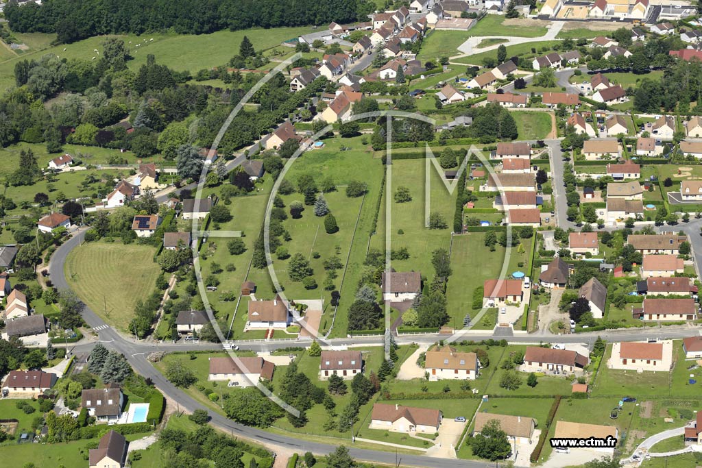 Photo arienne de Saint-Lger-sur-Dheune