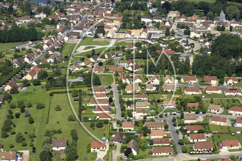 Photo arienne de Saint-Lger-sur-Dheune