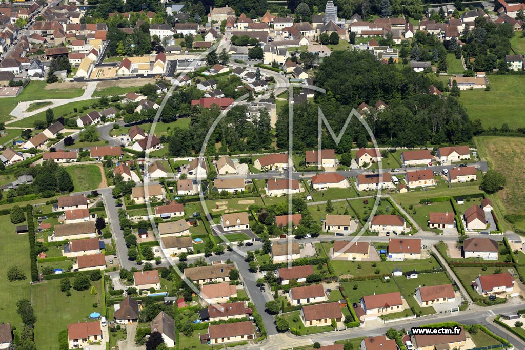 Photo arienne de Saint-Lger-sur-Dheune