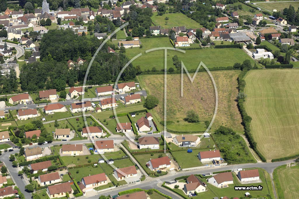 Photo arienne de Saint-Lger-sur-Dheune