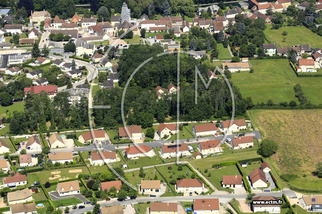 Photo arienne de Saint-Lger-sur-Dheune