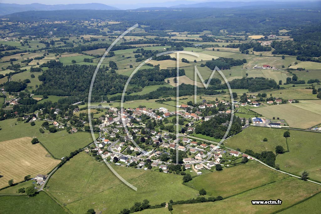 Photo arienne de Saint-Pierre-de-Varennes