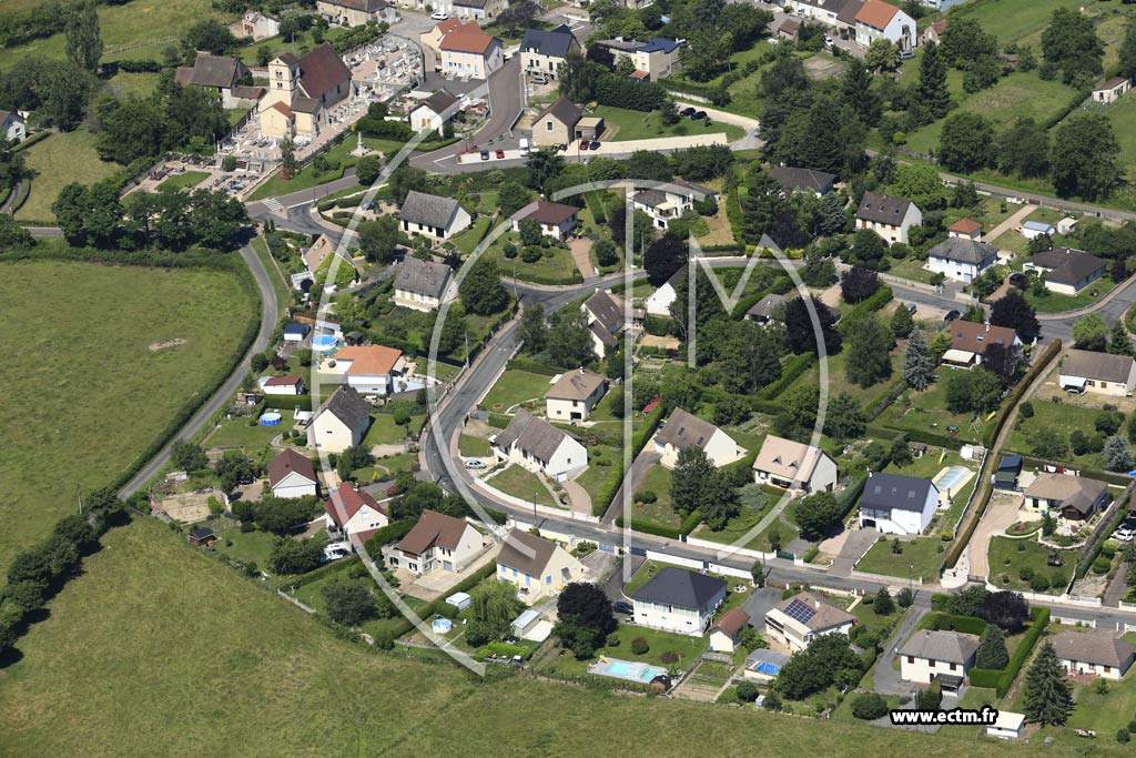 Photo arienne de Saint-Pierre-de-Varennes
