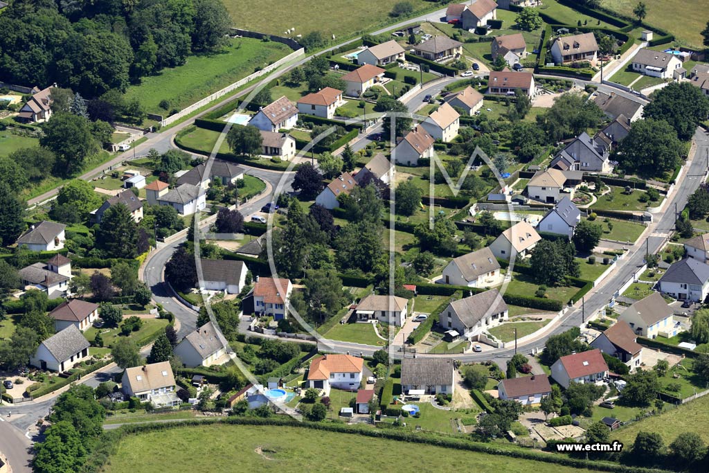 Photo arienne de Saint-Pierre-de-Varennes