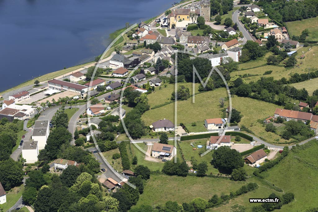 Photo arienne de Saint-Sernin-du-Bois