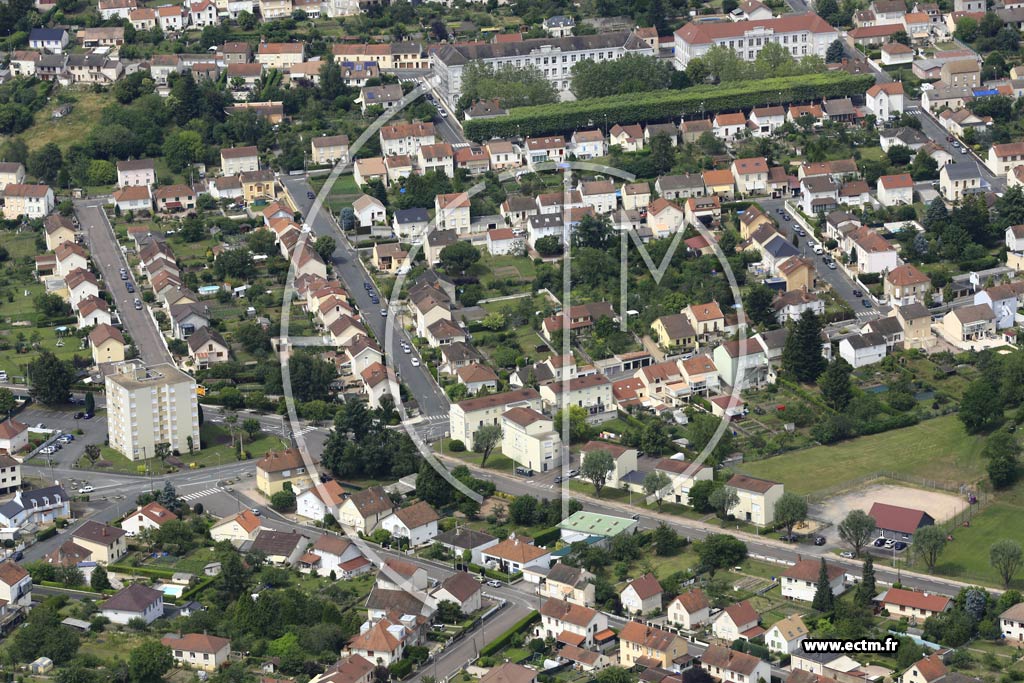 Photo arienne de Torcy (La Villedieu)